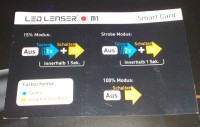 LED Lenser M1 Smart Card